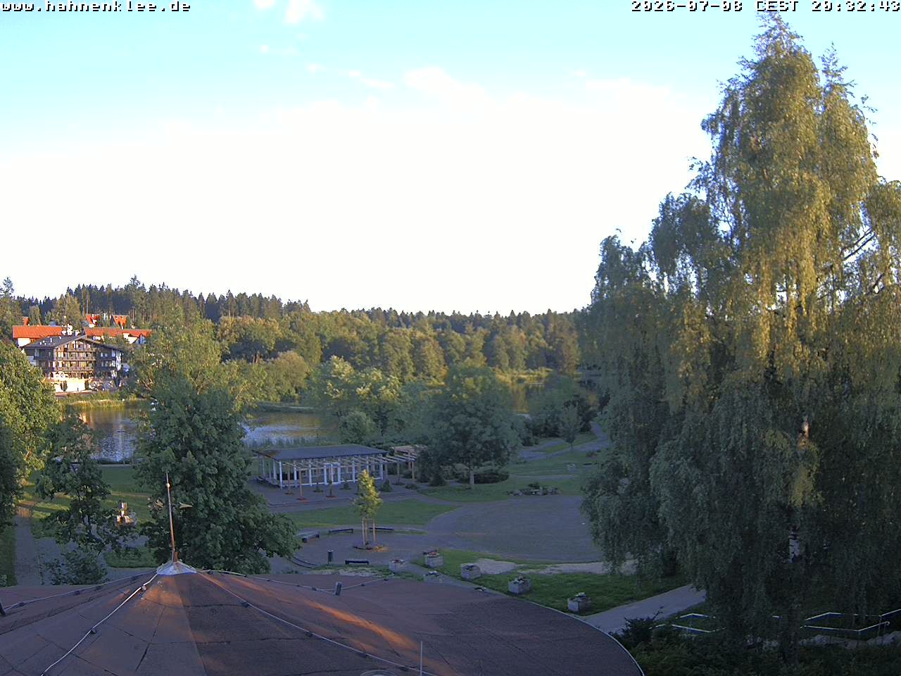 Archived image Webcam Hahnenklee: spa gardens