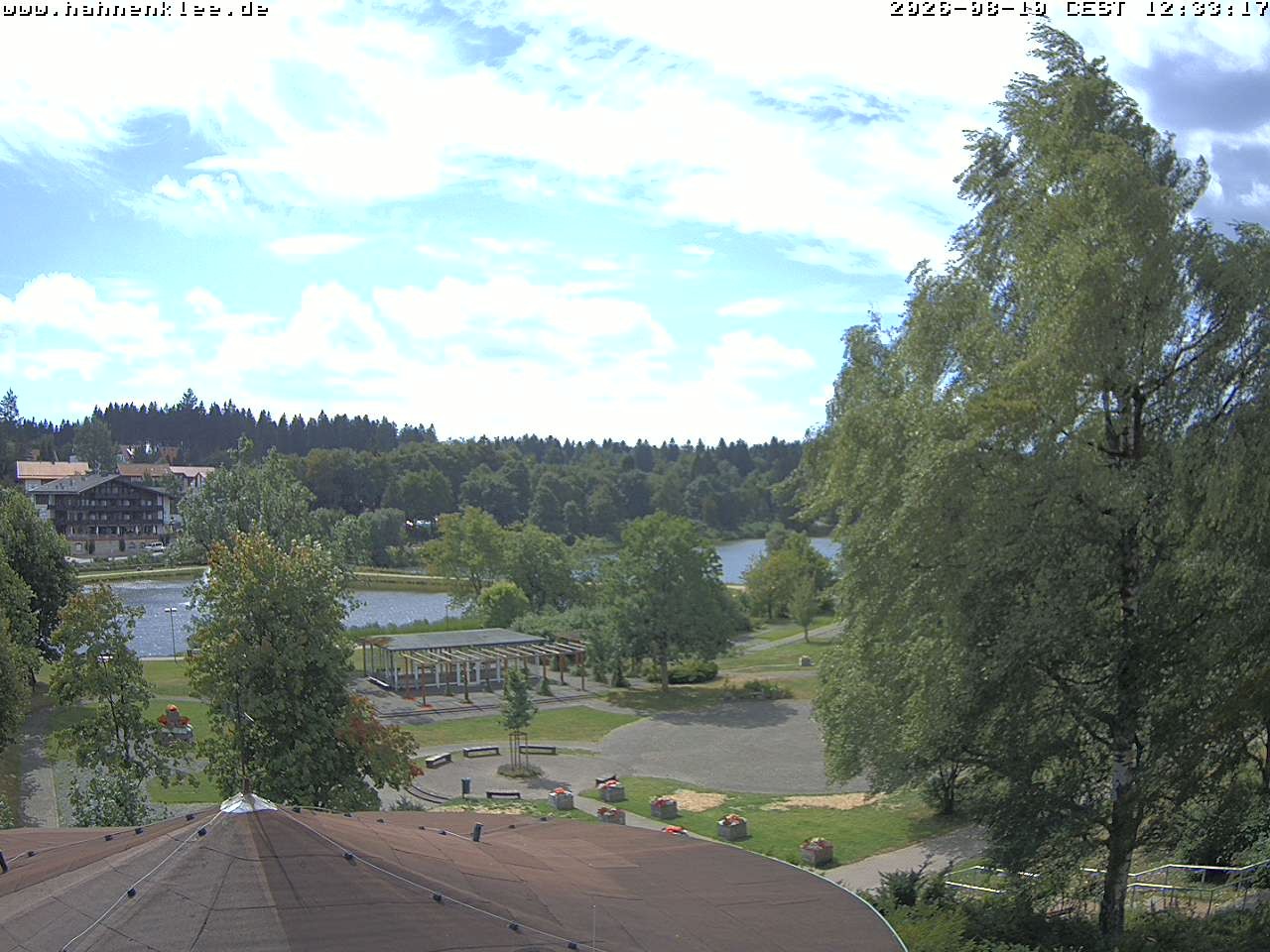 Archived image Webcam Hahnenklee: spa gardens