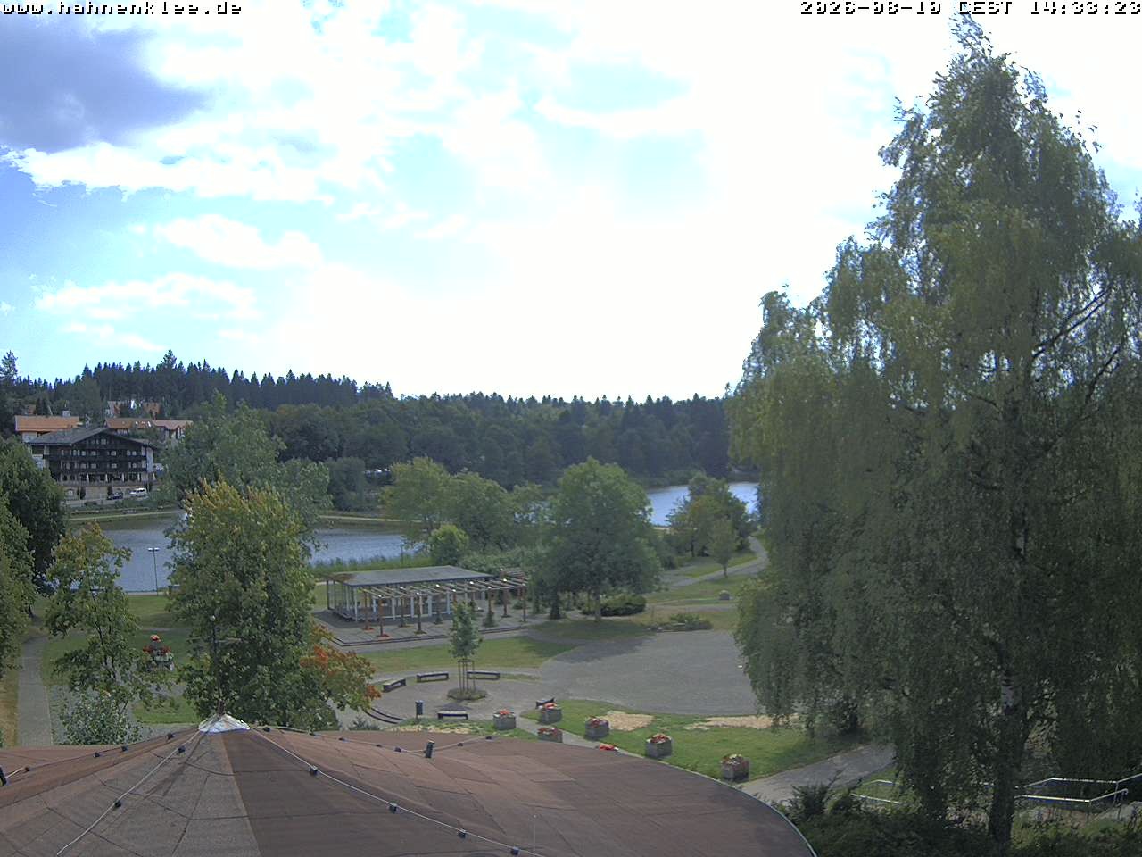 Archived image Webcam Hahnenklee: spa gardens