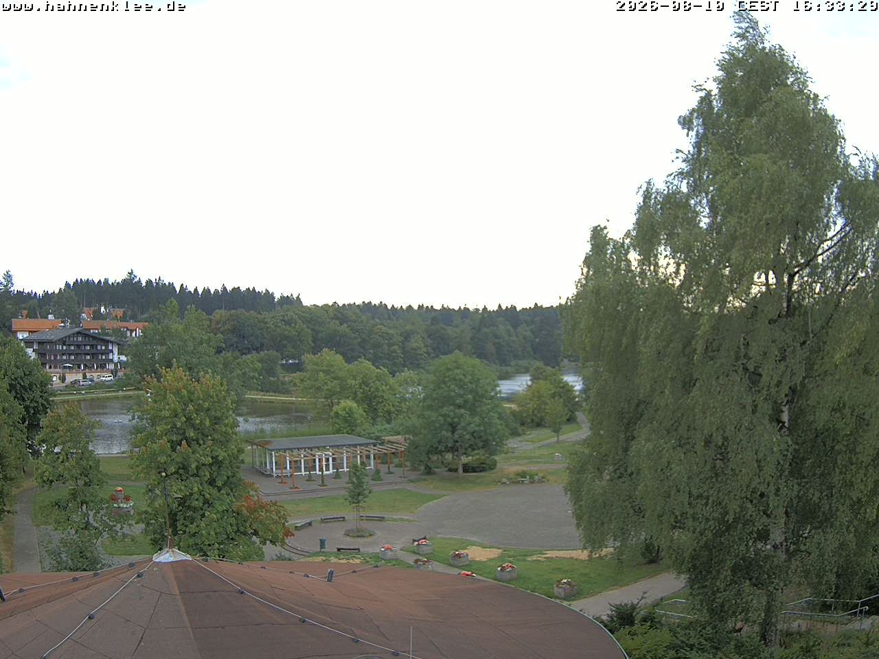 Archived image Webcam Hahnenklee: spa gardens