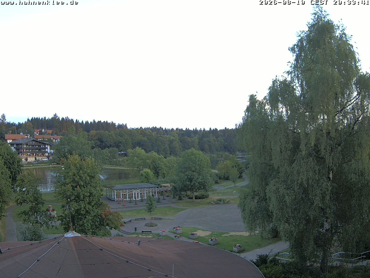 Archived image Webcam Hahnenklee: spa gardens
