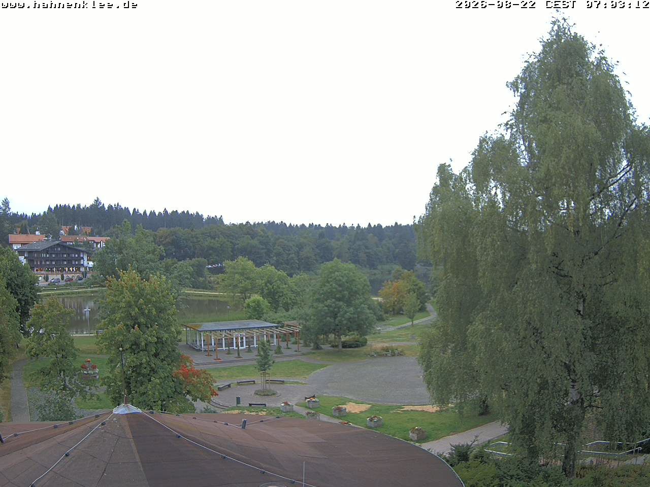 Archived image Webcam Hahnenklee: spa gardens