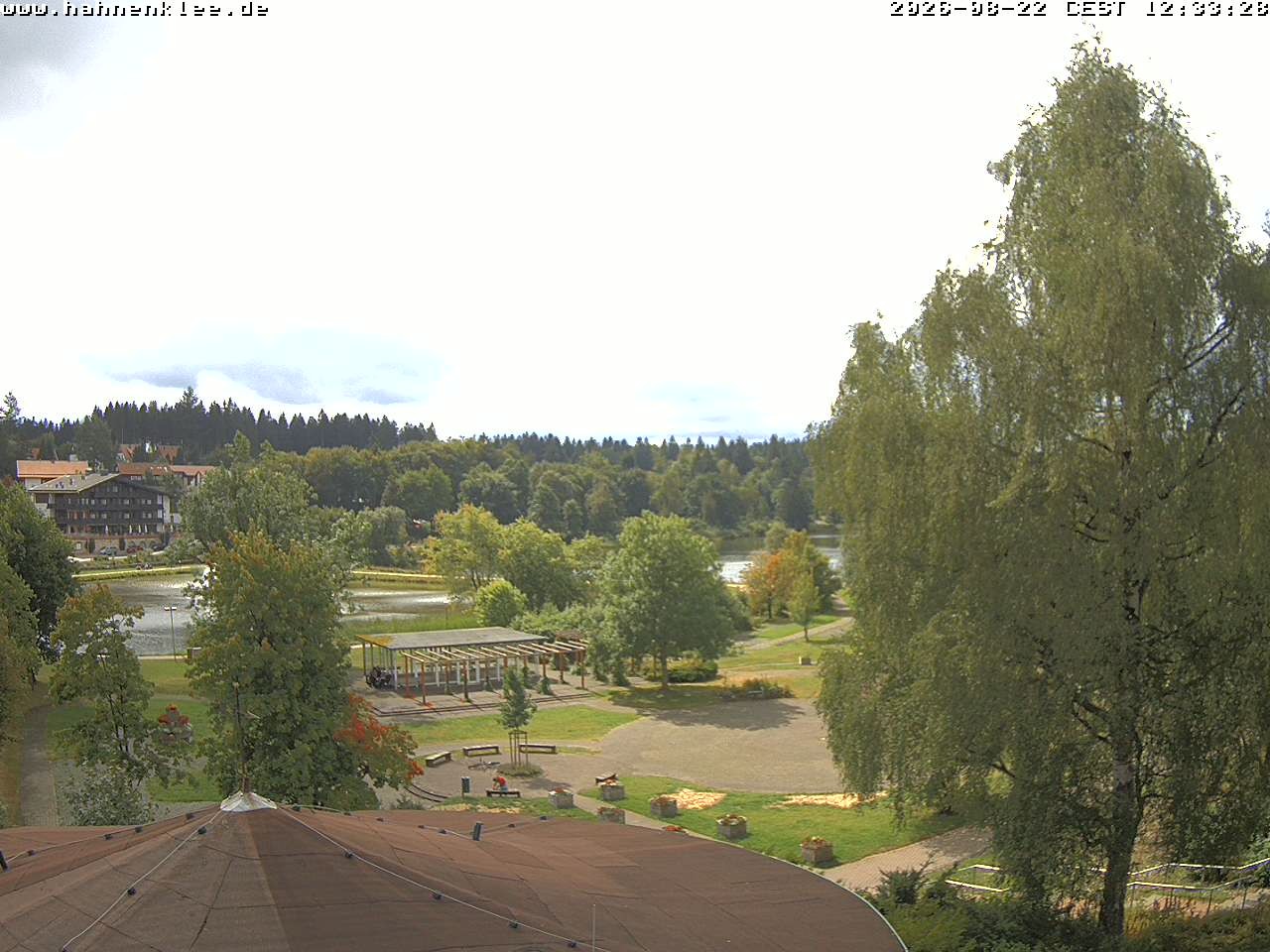 Archived image Webcam Hahnenklee: spa gardens