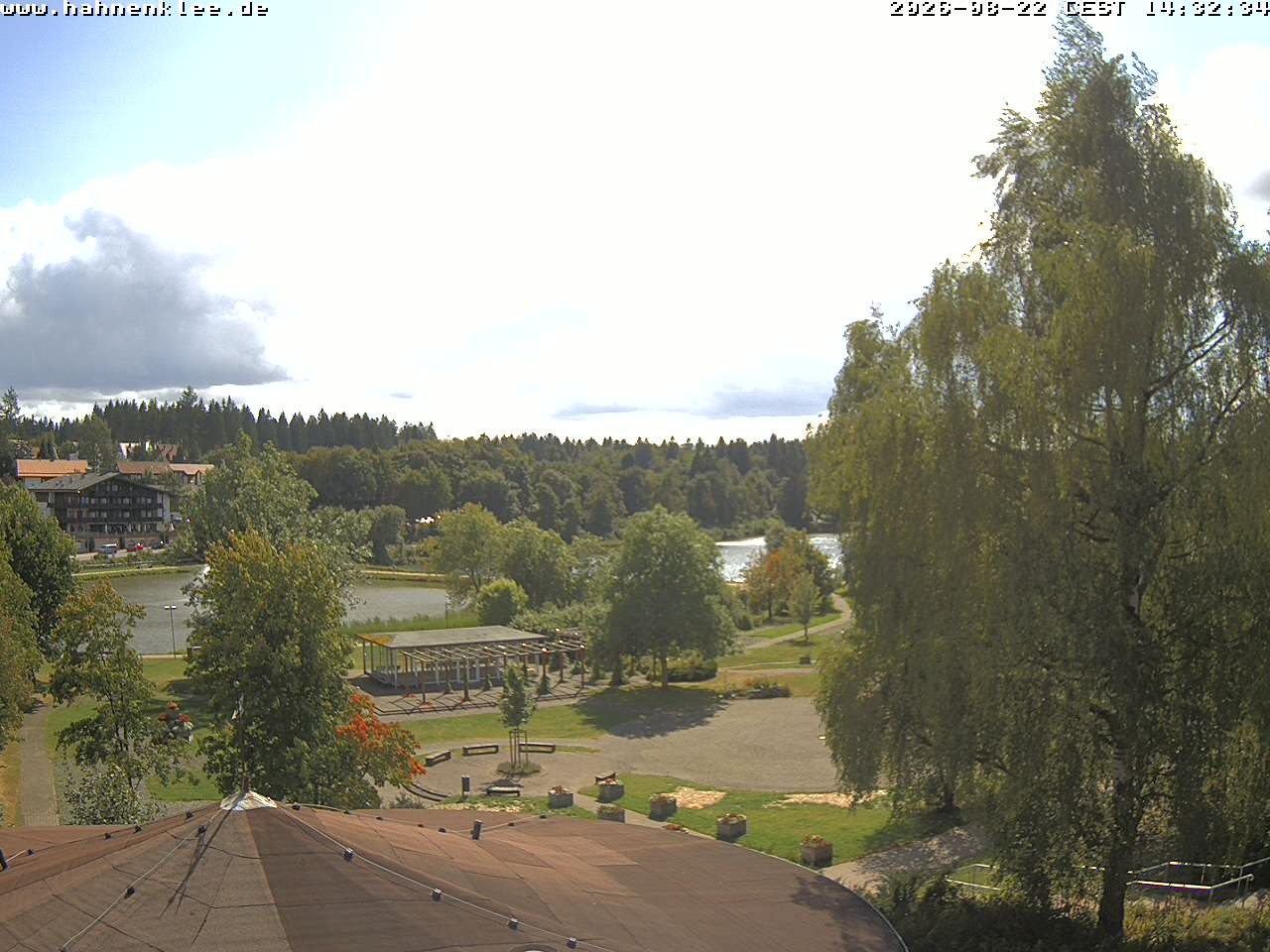 Archived image Webcam Hahnenklee: spa gardens
