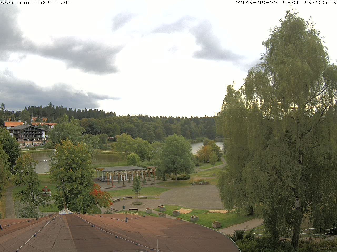 Archived image Webcam Hahnenklee: spa gardens