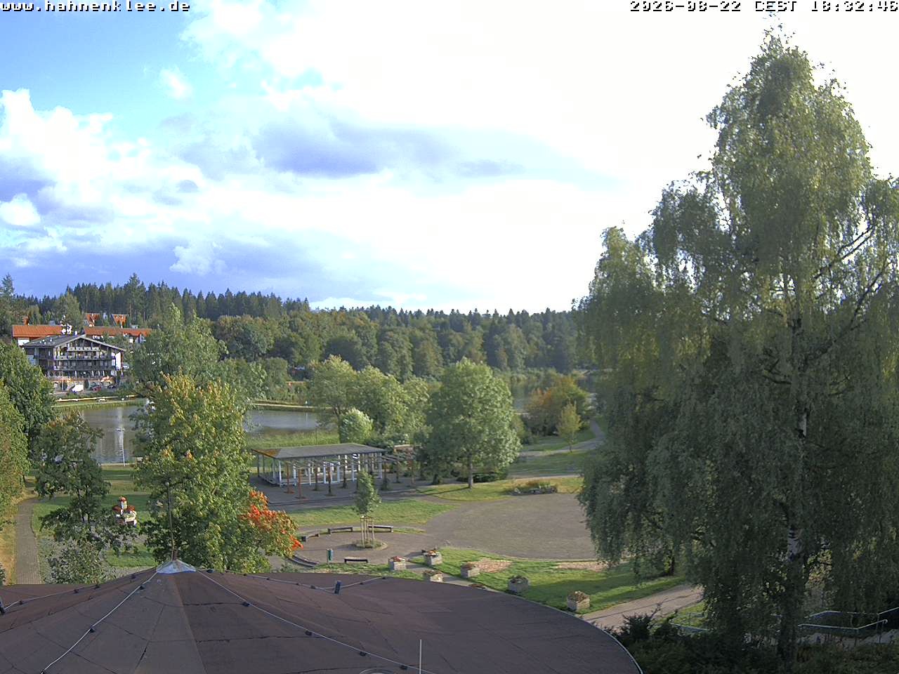 Archived image Webcam Hahnenklee: spa gardens