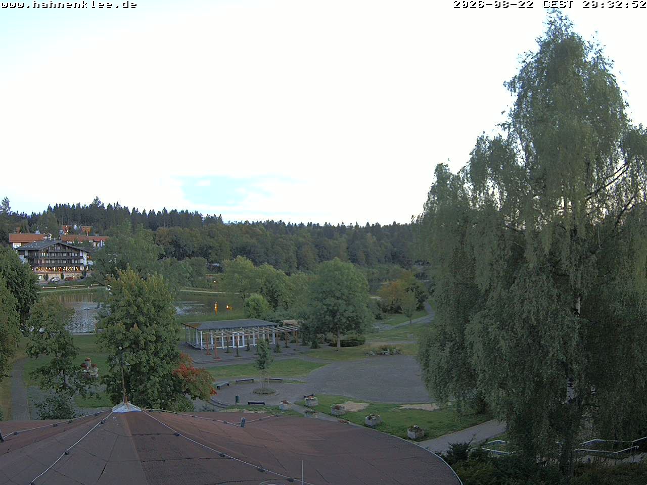 Archived image Webcam Hahnenklee: spa gardens