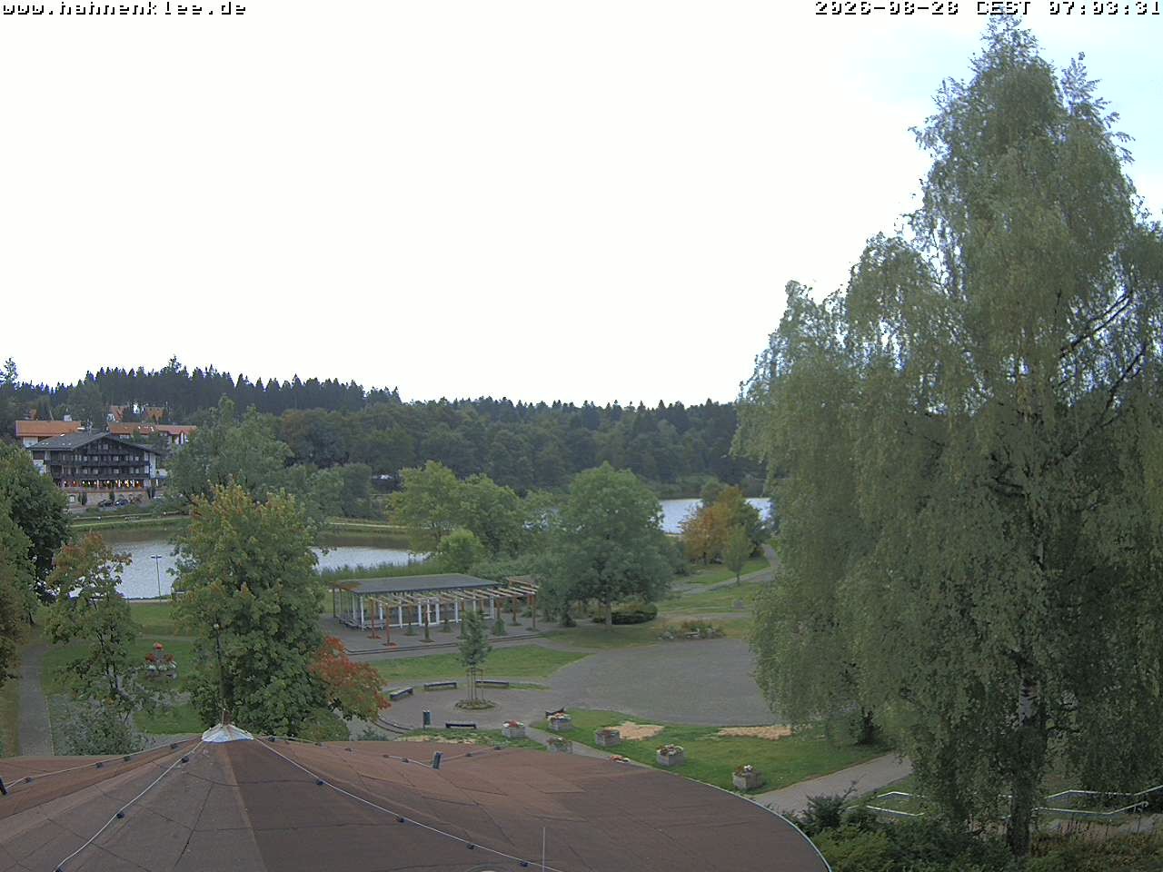 Archiv Foto Webcam Hahnenklee: Kurpark