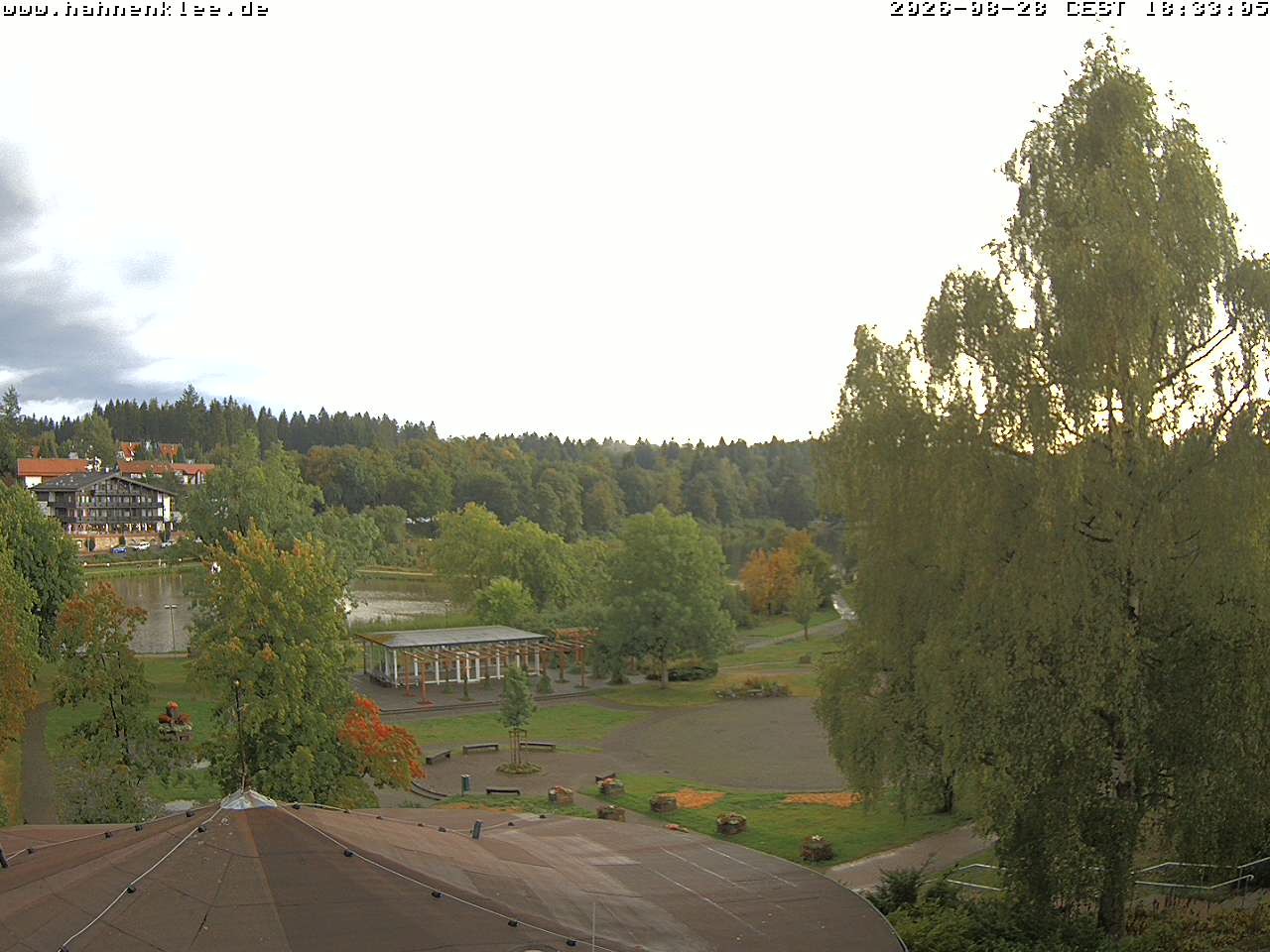 Archiv Foto Webcam Hahnenklee: Kurpark