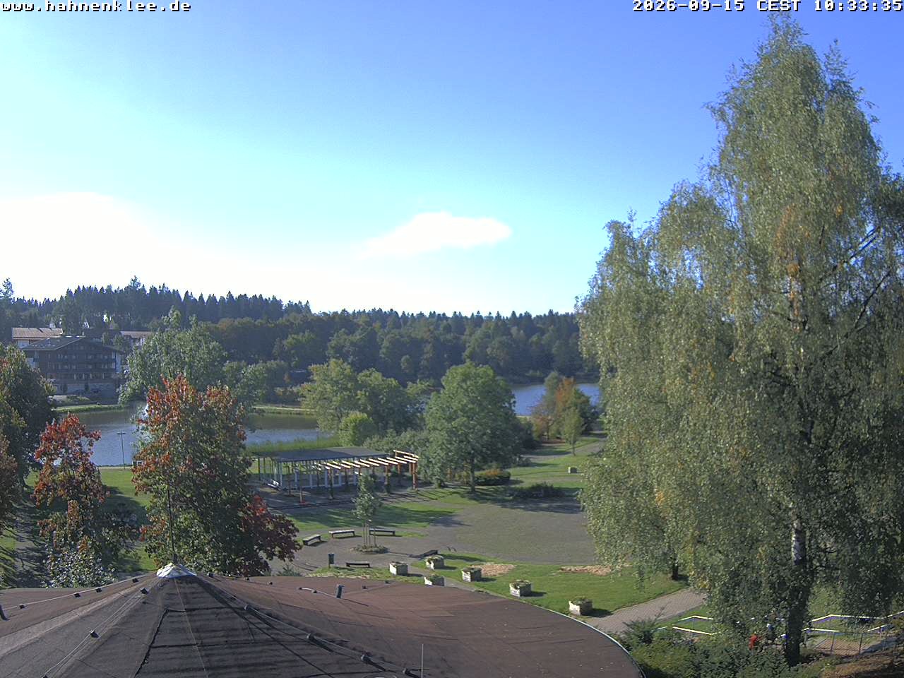 Archiv Foto Webcam Hahnenklee: Kurpark
