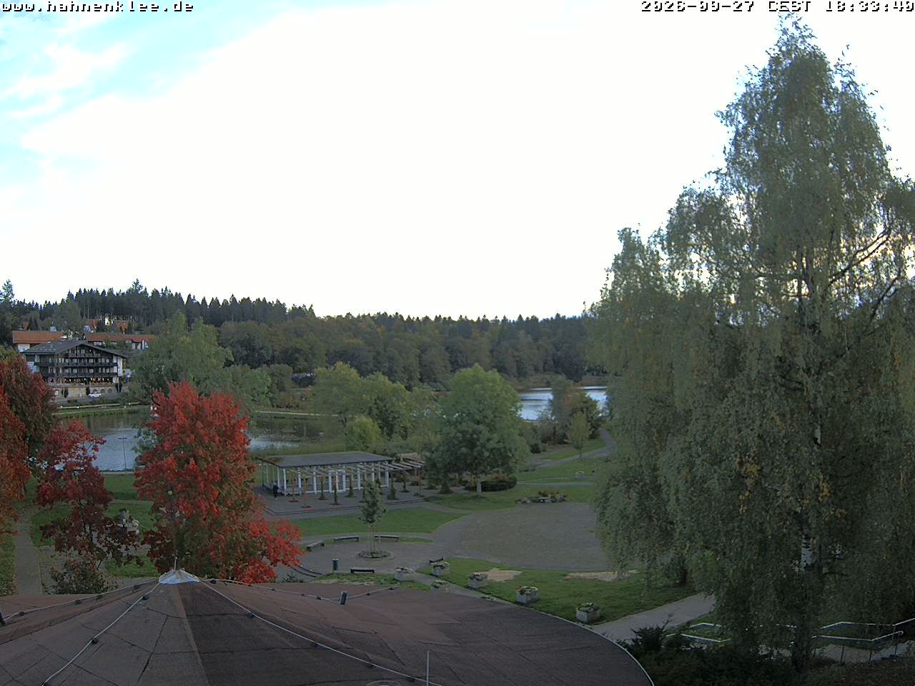 Archiv Foto Webcam Hahnenklee: Kurpark