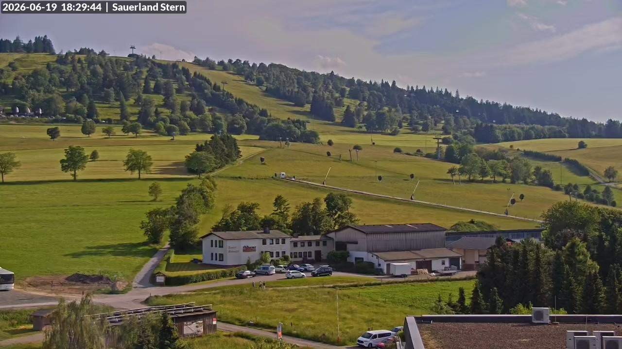 Archived image Webcam Mountain Ettelsberg in Hessen, Germany