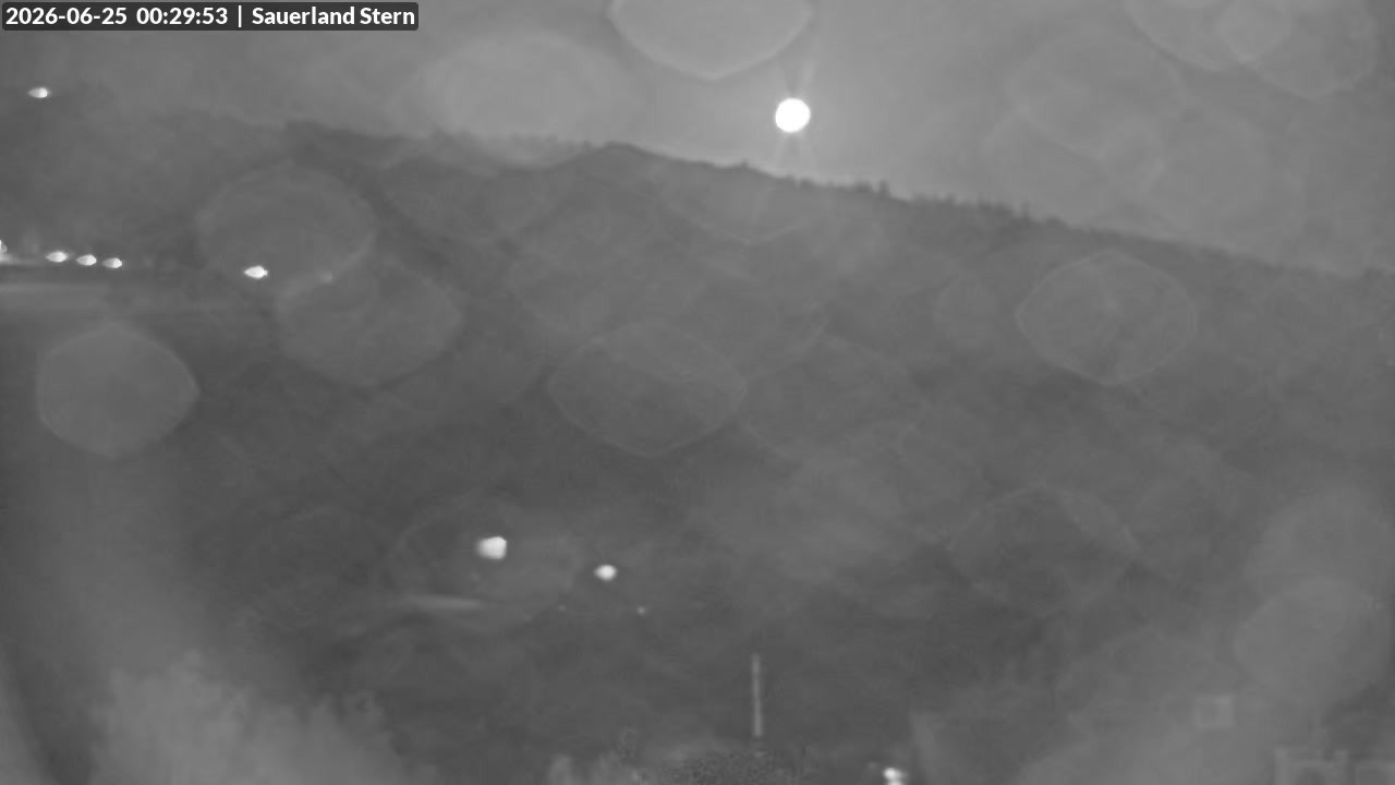 Archived image Webcam Mountain Ettelsberg in Hessen, Germany