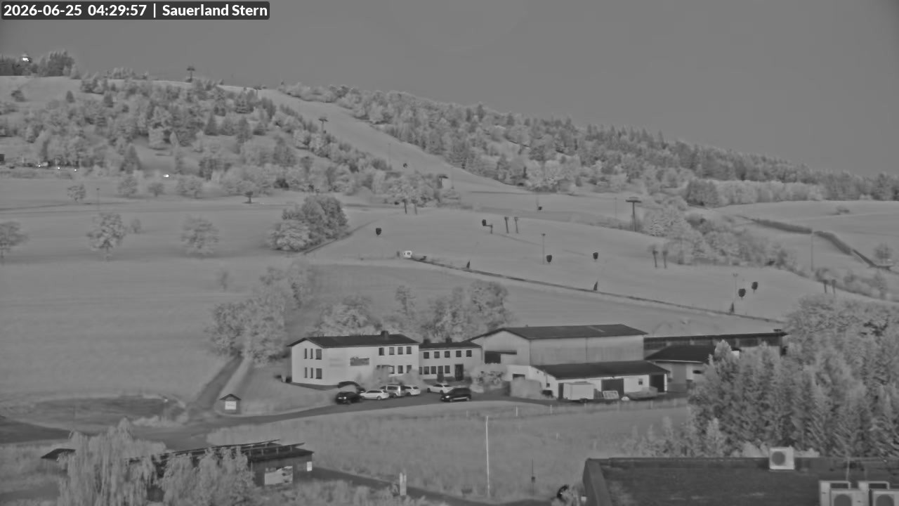 Archived image Webcam Mountain Ettelsberg in Hessen, Germany