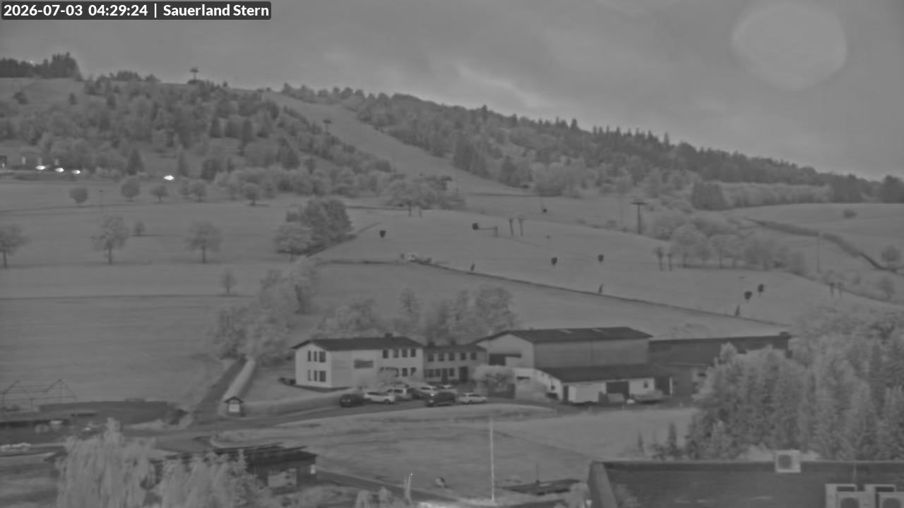 Archived image Webcam Mountain Ettelsberg in Hessen, Germany
