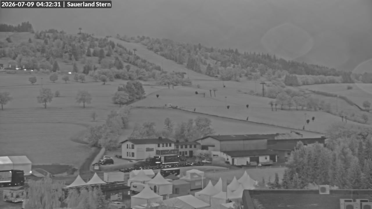 Archived image Webcam Mountain Ettelsberg in Hessen, Germany
