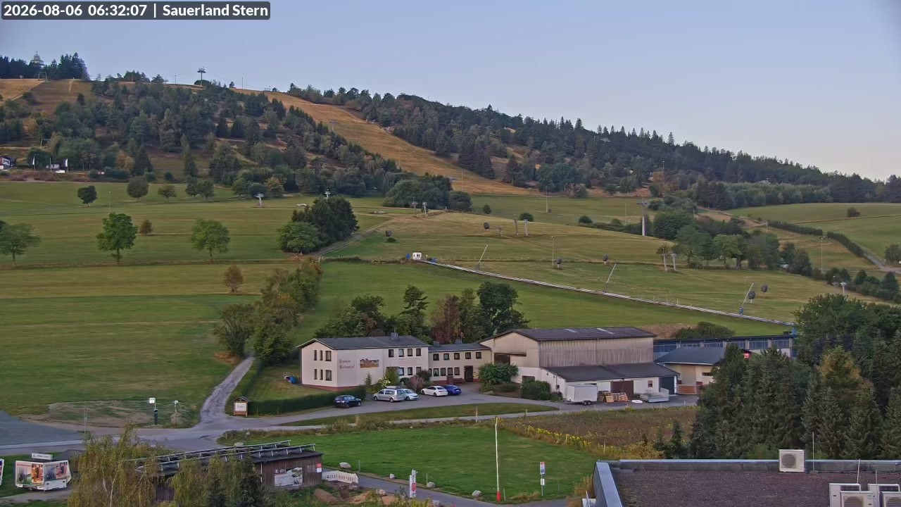 Archived image Webcam Mountain Ettelsberg in Hessen, Germany