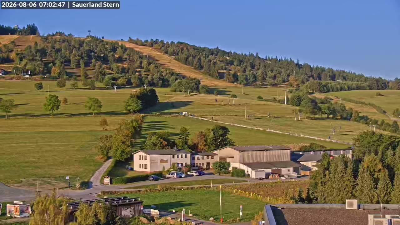 Archived image Webcam Mountain Ettelsberg in Hessen, Germany