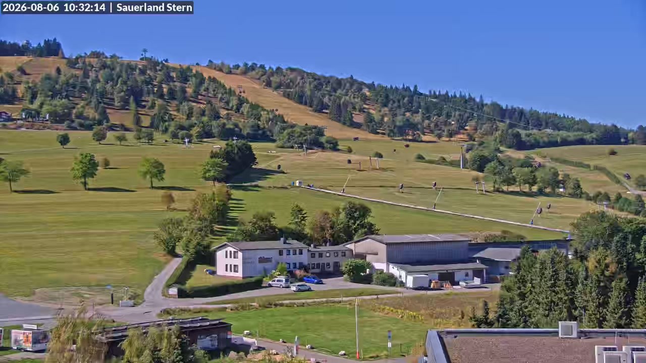 Archived image Webcam Mountain Ettelsberg in Hessen, Germany