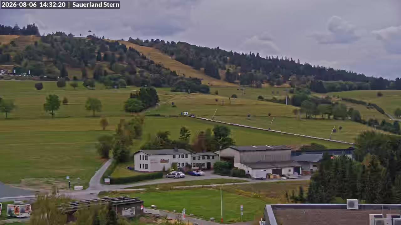 Archived image Webcam Mountain Ettelsberg in Hessen, Germany
