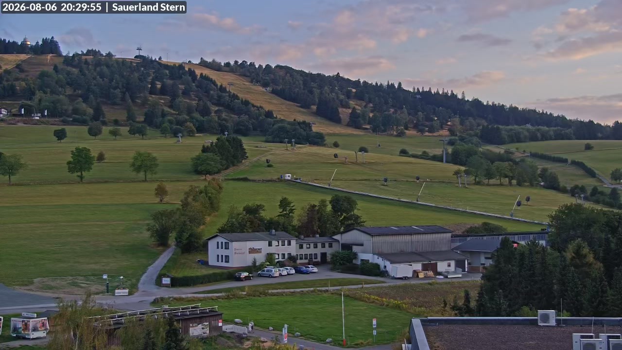 Archived image Webcam Mountain Ettelsberg in Hessen, Germany