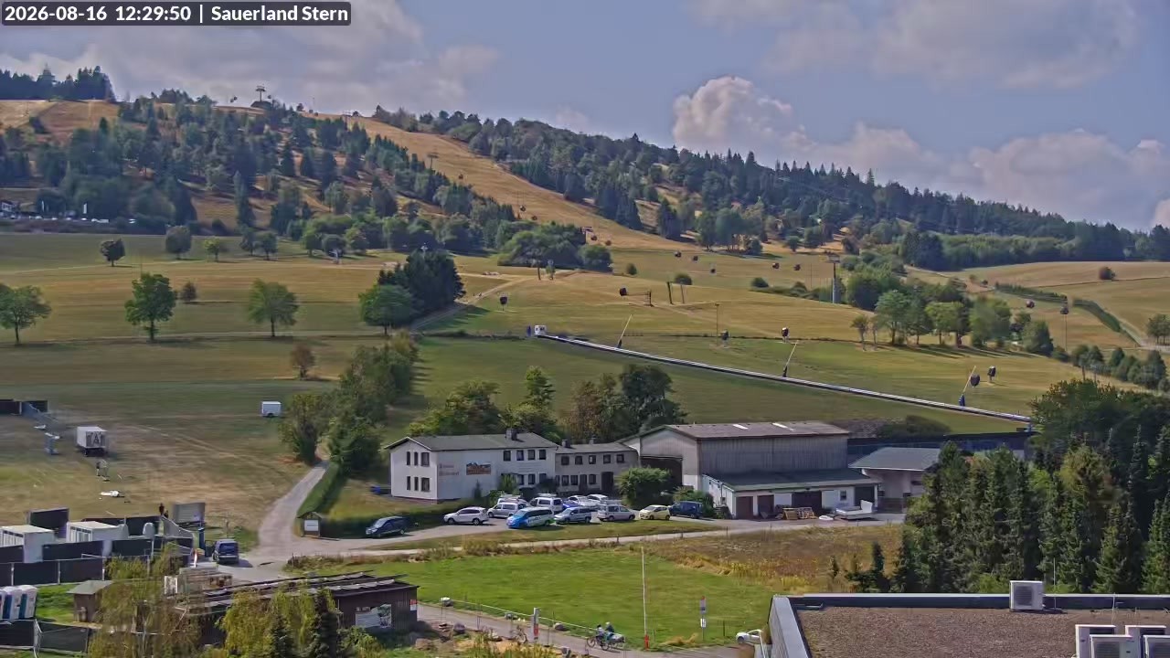 Archived image Webcam Mountain Ettelsberg in Hessen, Germany