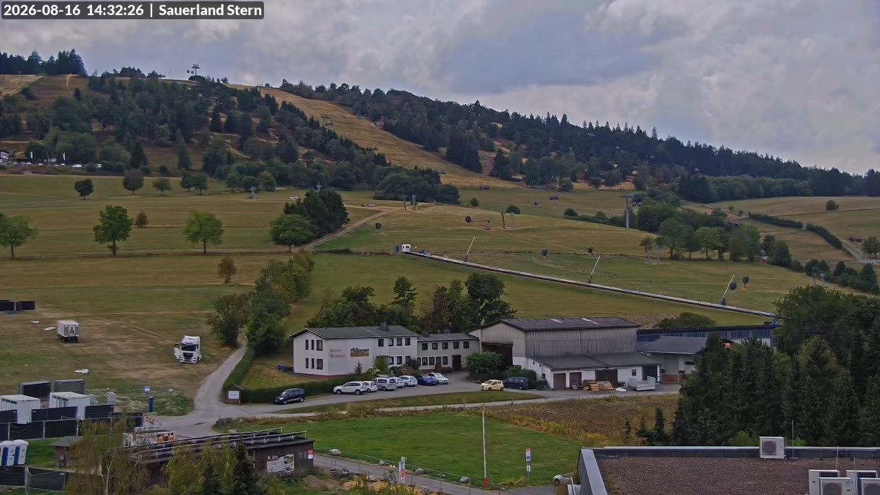 Archived image Webcam Mountain Ettelsberg in Hessen, Germany
