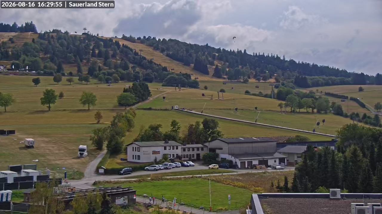 Archived image Webcam Mountain Ettelsberg in Hessen, Germany