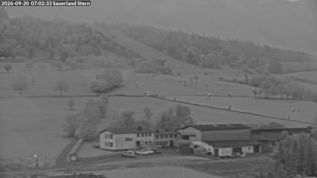 Archived image Webcam Mountain Ettelsberg in Hessen, Germany