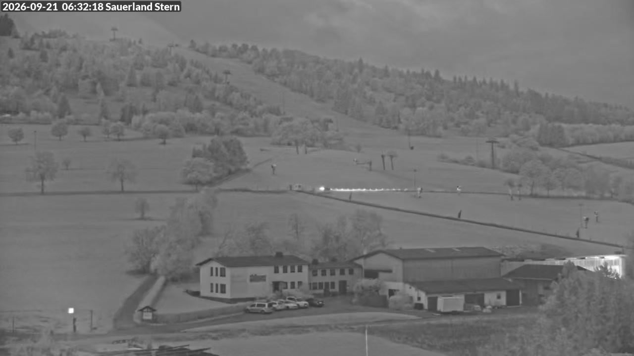 Archived image Webcam Mountain Ettelsberg in Hessen, Germany
