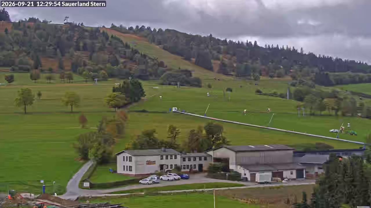 Archived image Webcam Mountain Ettelsberg in Hessen, Germany