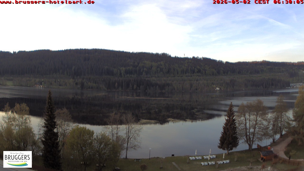 Archived image Webcam Titisee (Black Forest)