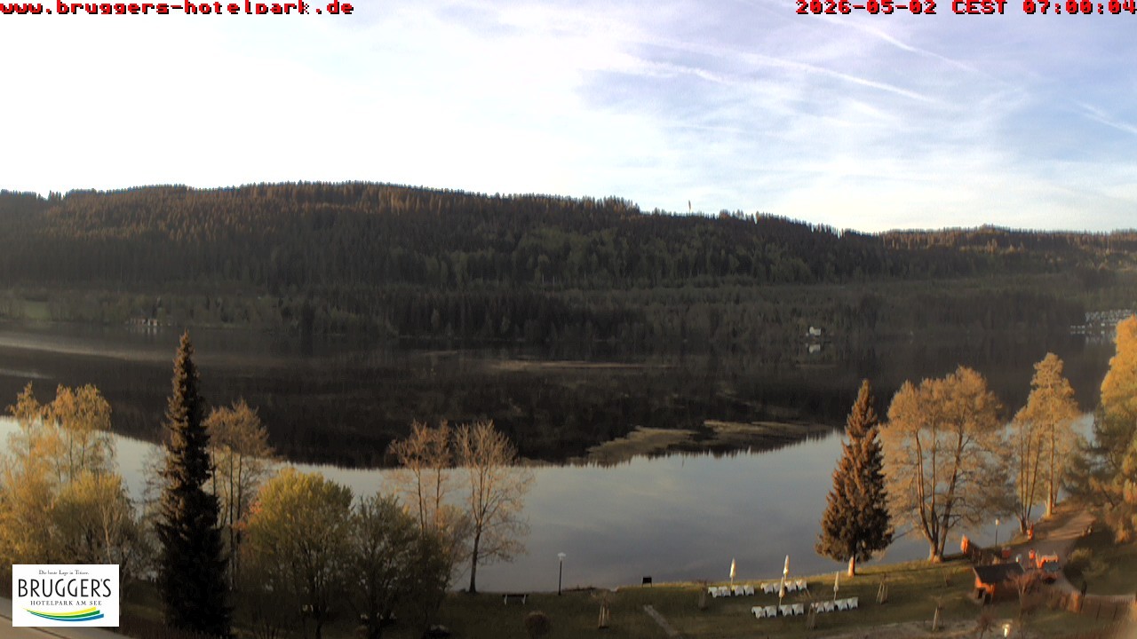 Archived image Webcam Titisee (Black Forest)