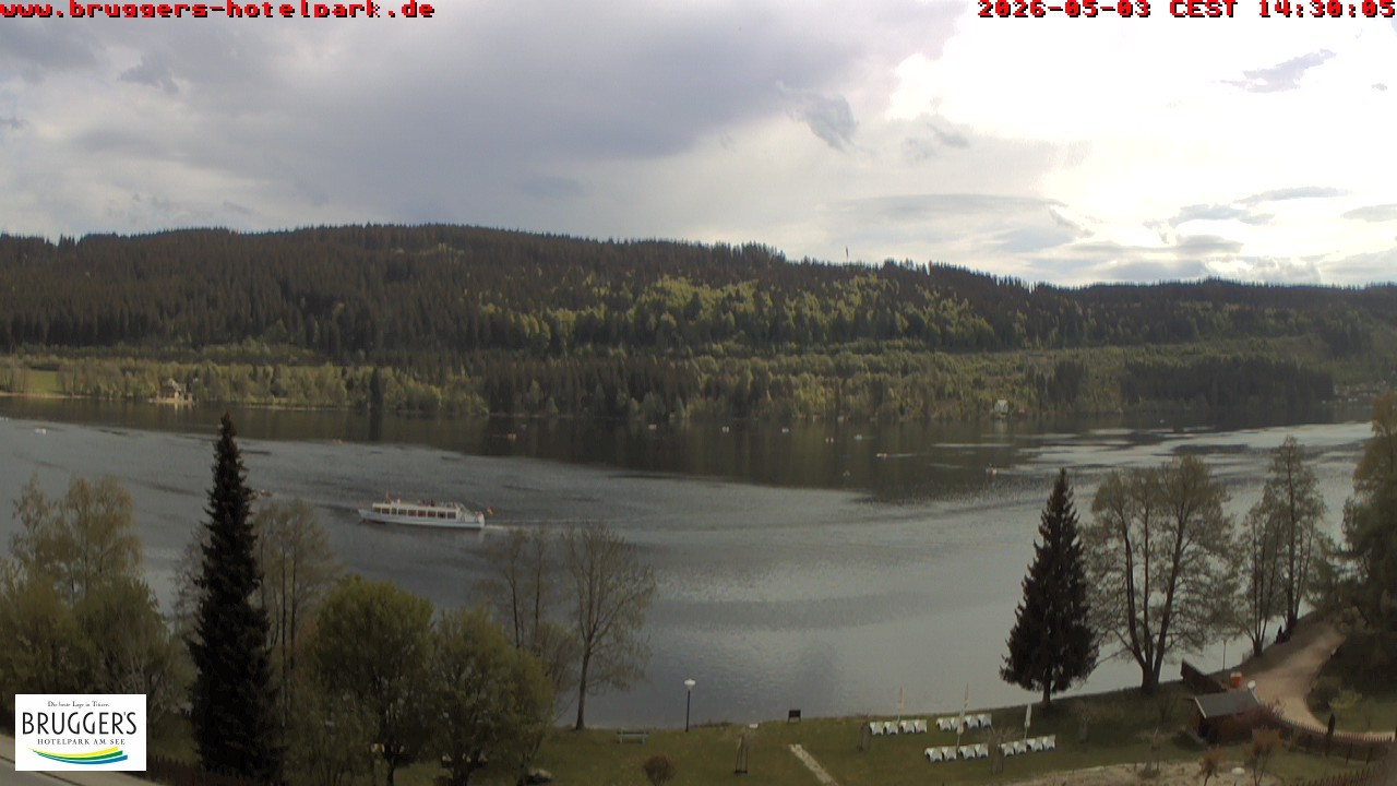 Archived image Webcam Titisee (Black Forest)