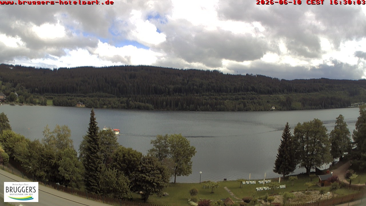 Archived image Webcam Titisee (Black Forest)