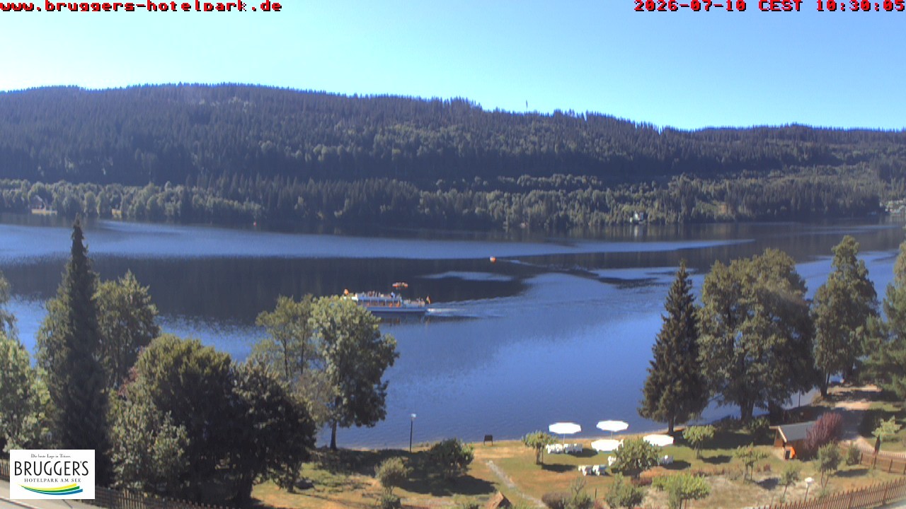 Archiv Foto Webcam Titisee im Schwarzwald