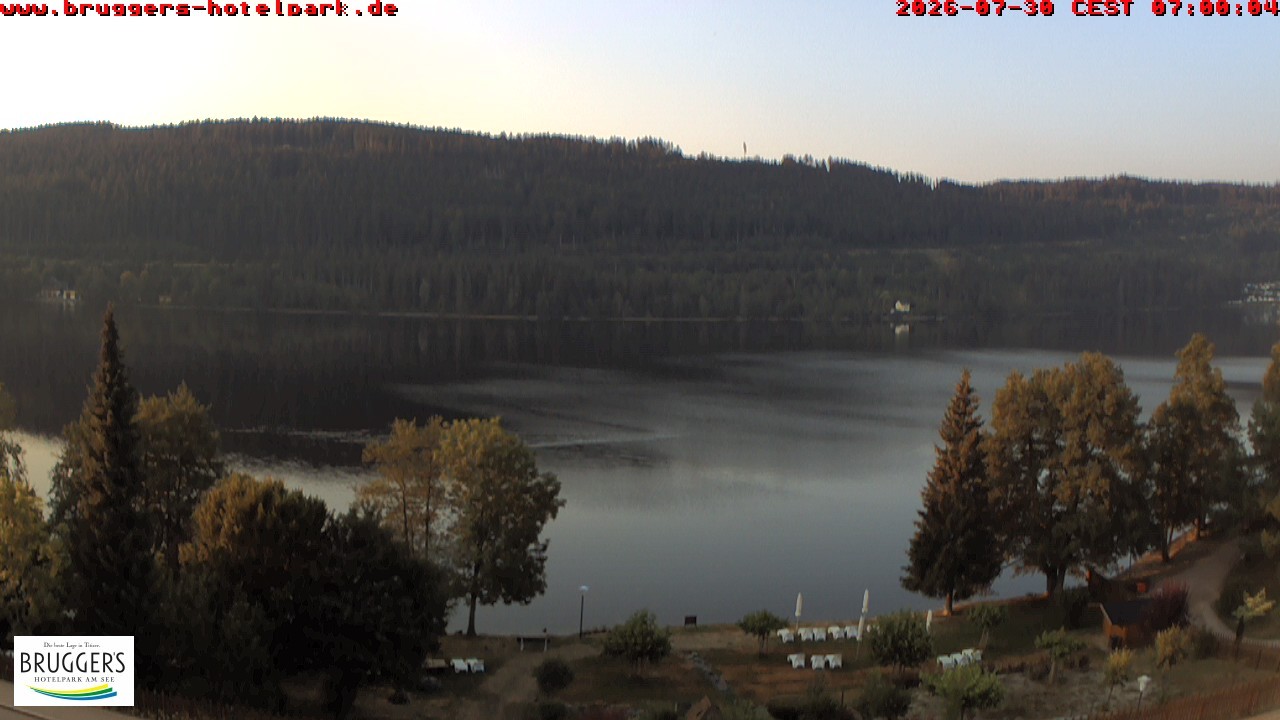 Archived image Webcam Titisee (Black Forest)