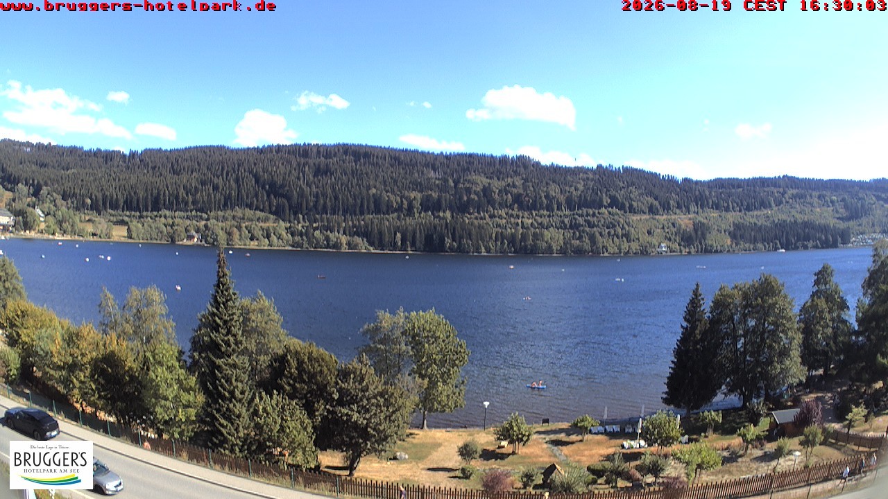 Archiv Foto Webcam Titisee im Schwarzwald