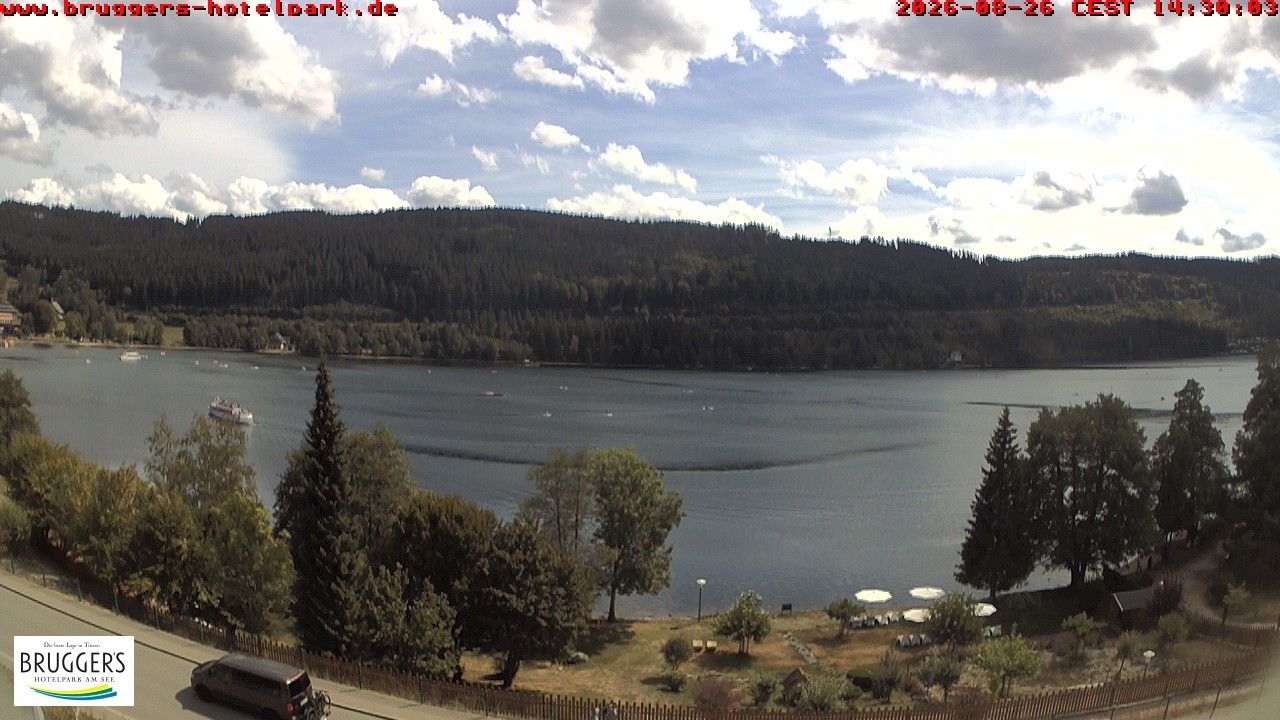 Archived image Webcam Titisee (Black Forest)