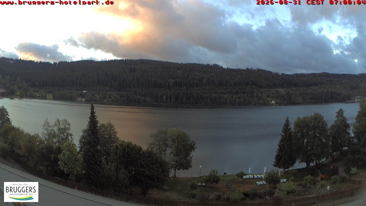 Archived image Webcam Titisee (Black Forest)