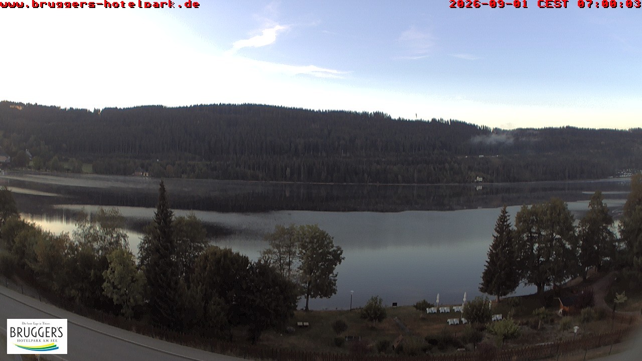 Archived image Webcam Titisee (Black Forest)