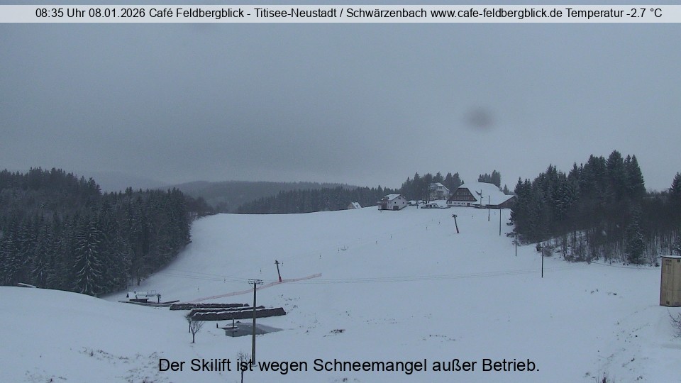 Archiv Foto Webcam Skilift Schwärzenbach
