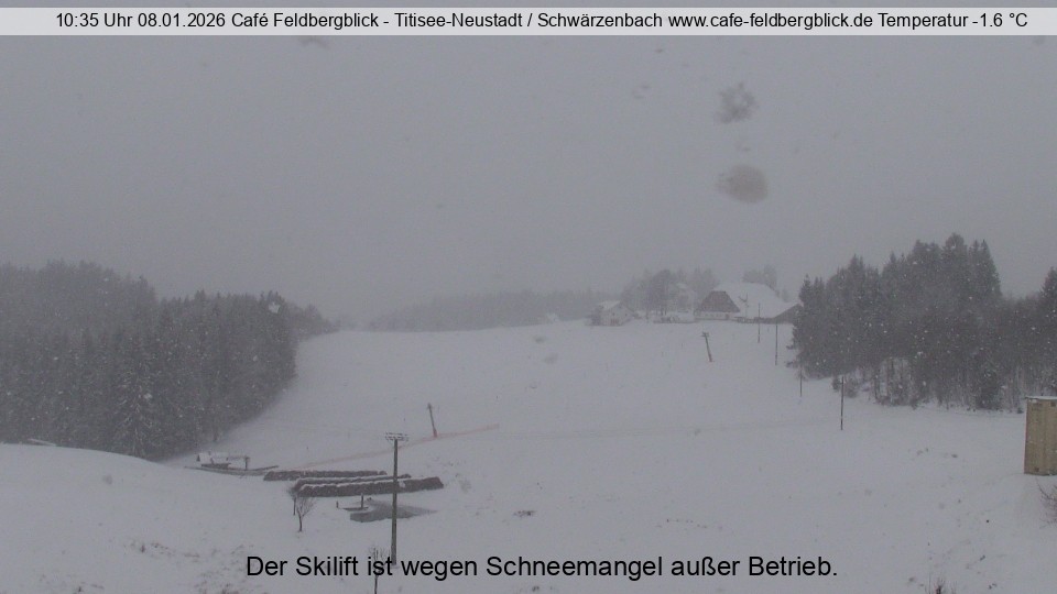 Archiv Foto Webcam Skilift Schwärzenbach
