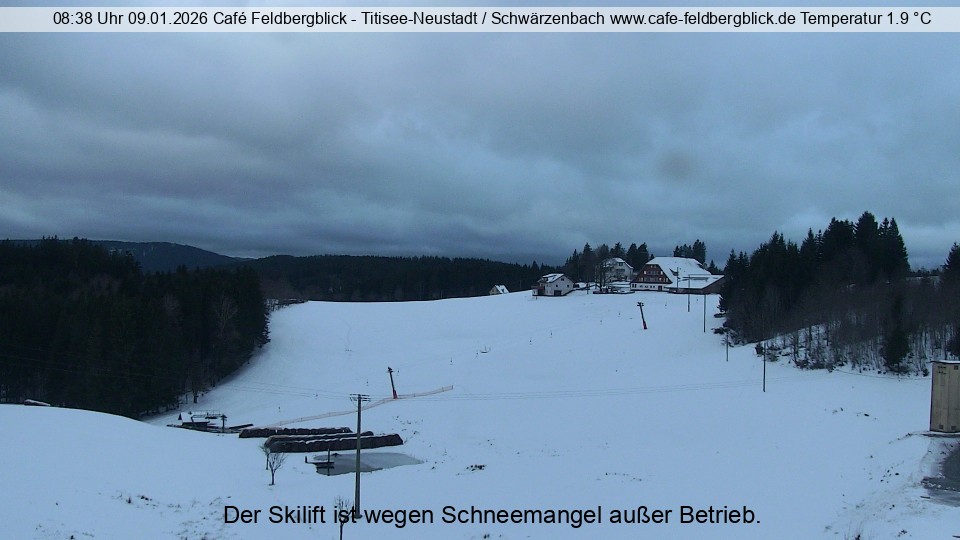Archiv Foto Webcam Skilift Schwärzenbach