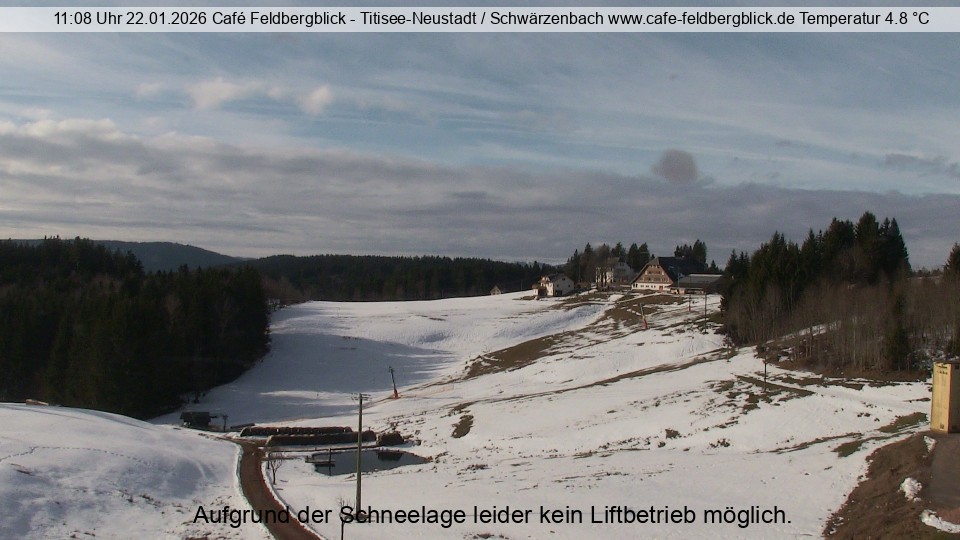 Archiv Foto Webcam Skilift Schwärzenbach