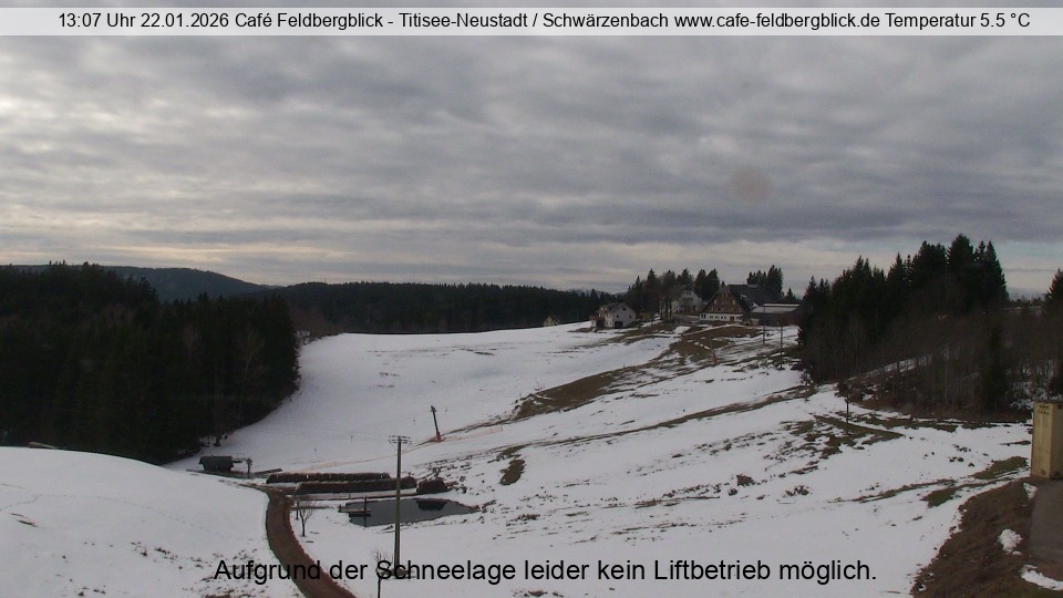 Archiv Foto Webcam Skilift Schwärzenbach