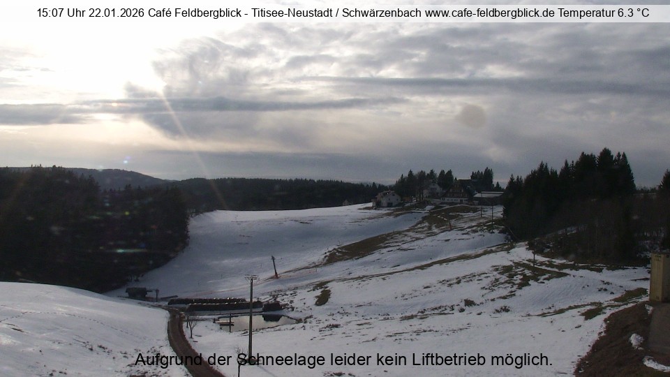 Archiv Foto Webcam Skilift Schwärzenbach
