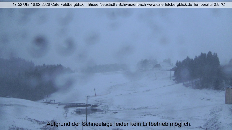 Archiv Foto Webcam Skilift Schwärzenbach