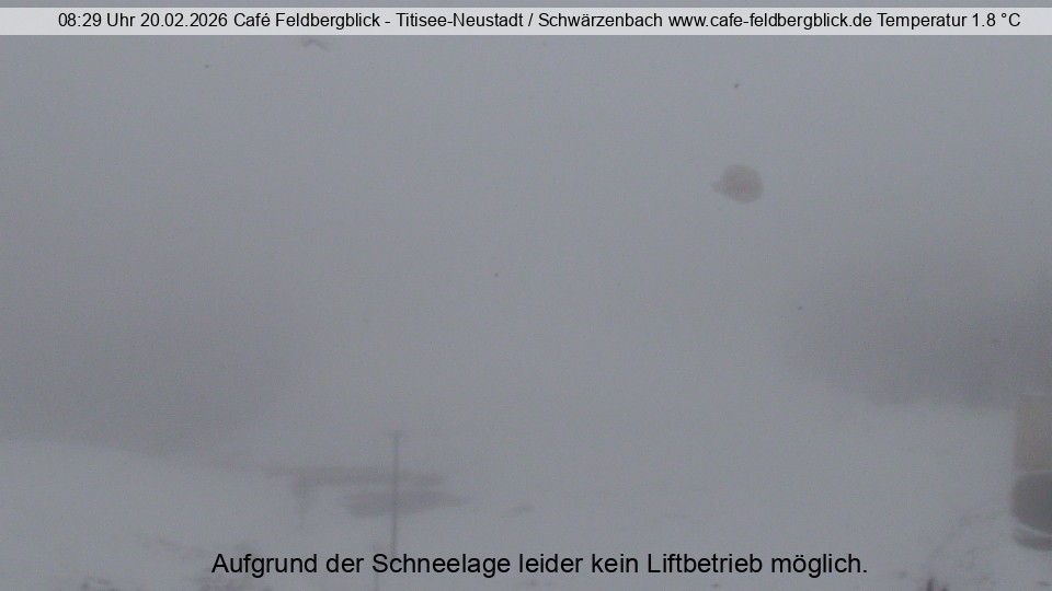 Archiv Foto Webcam Skilift Schwärzenbach