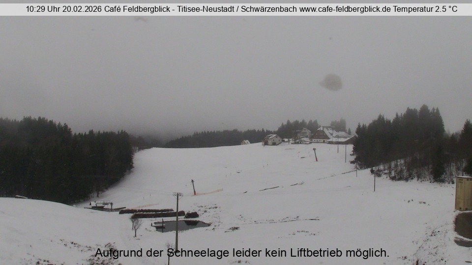 Archiv Foto Webcam Skilift Schwärzenbach